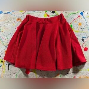 Moxeay Red Mini Skirt 💃🌹